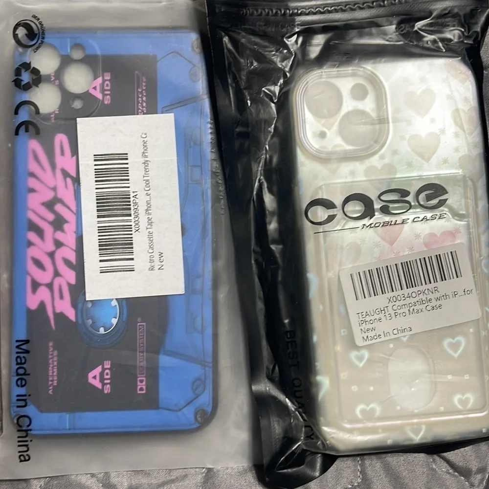 New set/10 random phone cases